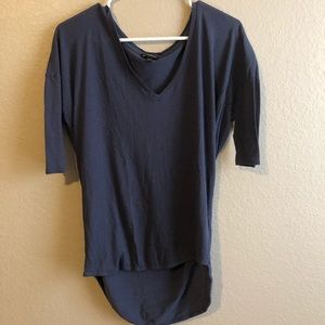 Express Quarter Sleeve V Neck